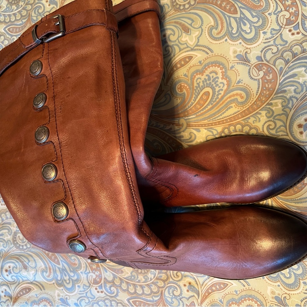 Naturalizer Brown Leather Flats